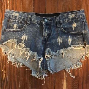 One Teaspoon Denim Shorts